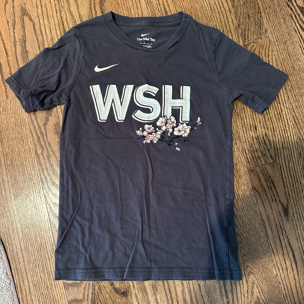 Nike Gray Tee- Washington Nationals